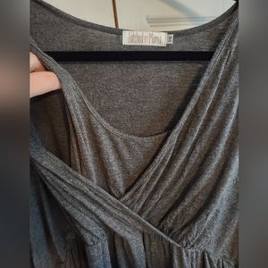 Latched Mama older style dress